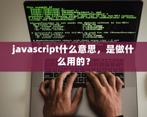 javascript什麽意思，是做什麽用的？